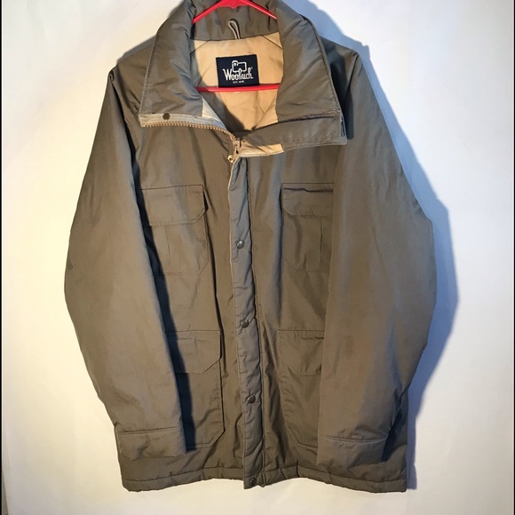 Vtg Large Woolrich parka style insulated jacket like new - Picture 1 of 4